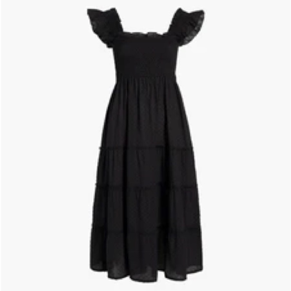 The Ellie Nap Dress - Sheer Black Swiss Dot - Sheer Black Swiss Dot / XS